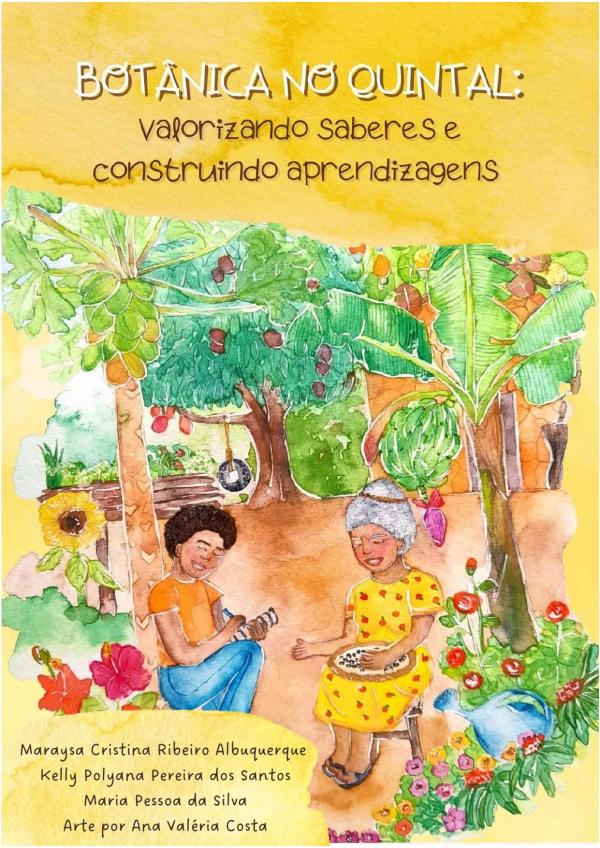 Capa para Botânica no quintal: valorizando saberes e construindo aprendizagens