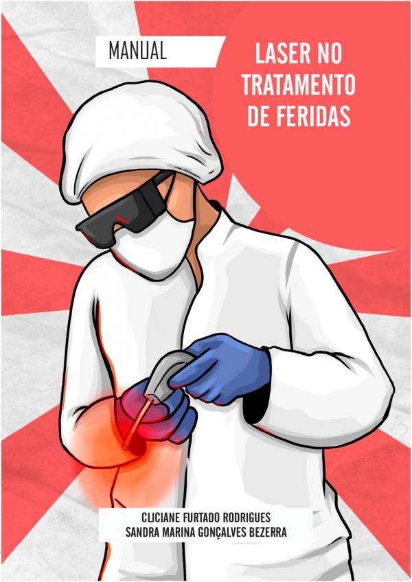 Capa para Manual Laser no tratamento de feridas