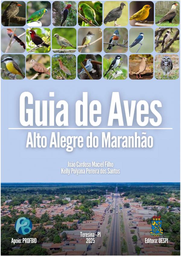 Capa para Guia de Aves: Alto Alegre do Maranhão-MA