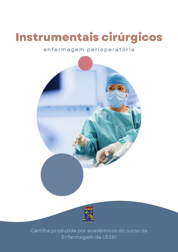 Capa para Instrumentais Cirúrgicos: enfermagem perioperatória