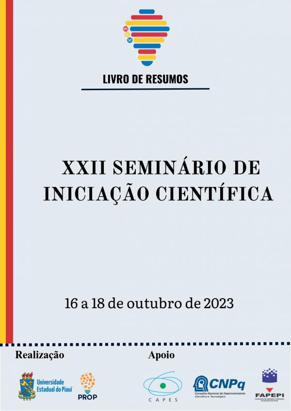 Capa para Livro de Resumos : XXII Seminário de Iniciação Científica