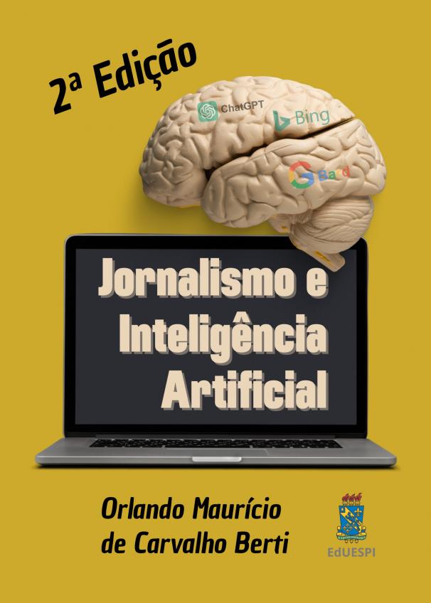 Capa para Jornalismo e inteligência artificial - 2ª Edição 