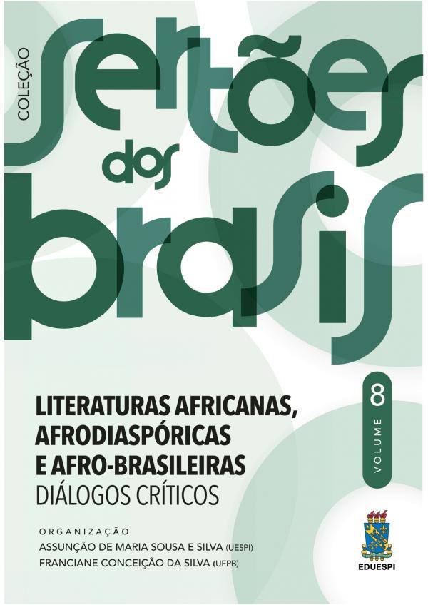 Capa para Literaturas Africanas, Afrodiaspóricas e Afro-brasileiras: diálogos  críticos