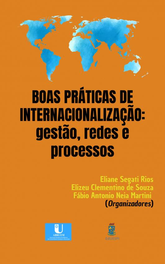 Capa para Boas práticas de internacionalização: gestão redes e projetos