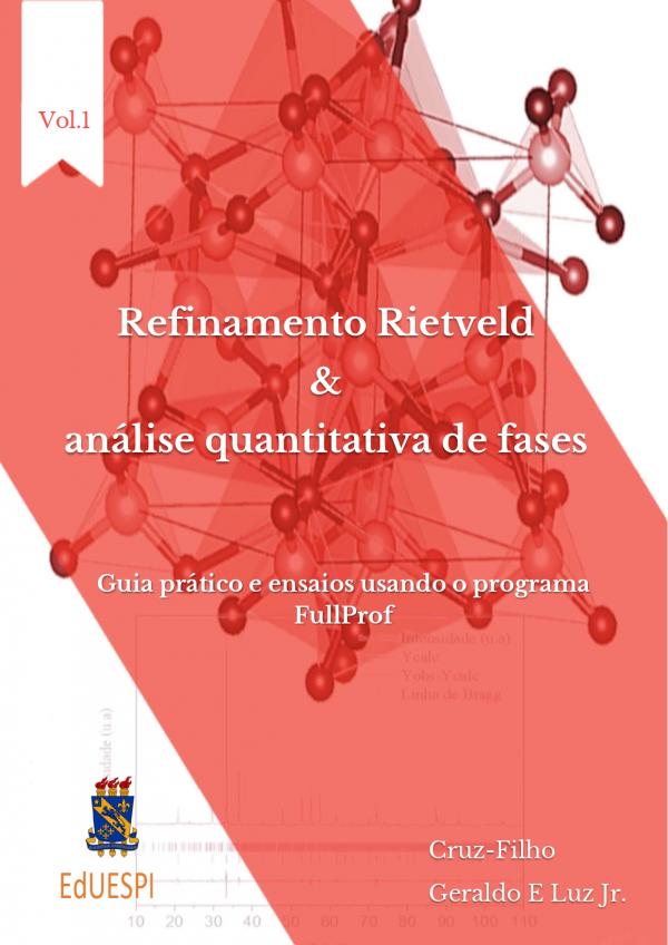 Capa para Refinamento Rietveld e análise quantitativa de fases: guia e ensaios usando o Programa FullProf