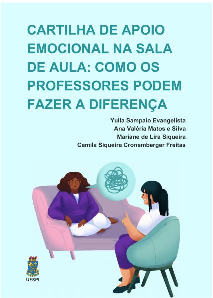 Capa para Cartilha de apoio emocional na sala de aula:  como os professores podem fazer a diferença