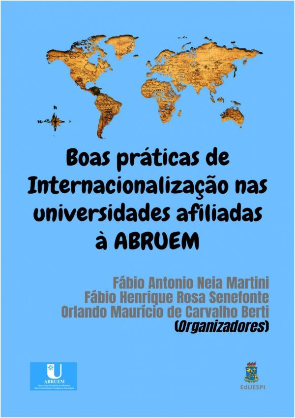 Capa para Boas práticas de internacionalização nas universidades afiliadas à ABRUEM