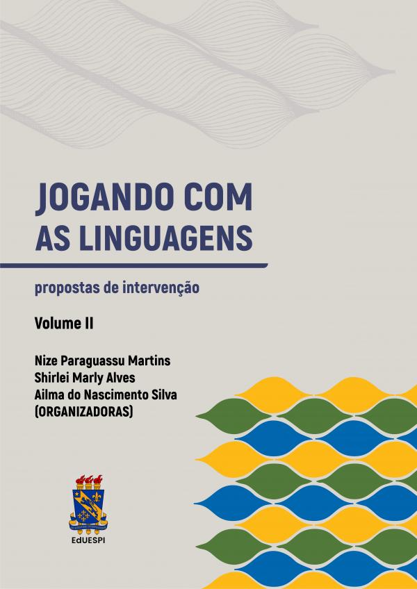 Capa para Jogando com as linguagens: propostas de intervenção  Vol. II