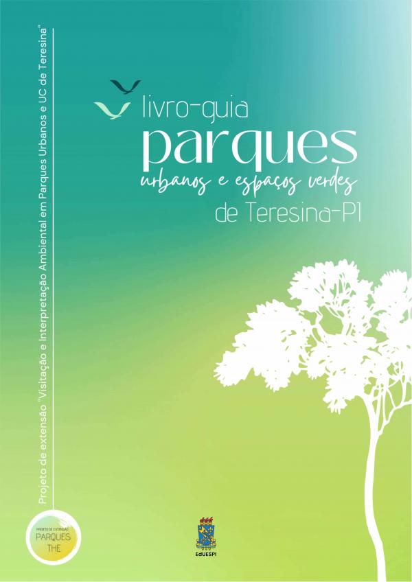 Capa para Livro-guia Parques urbanos e espaços verdes de Teresina-PI