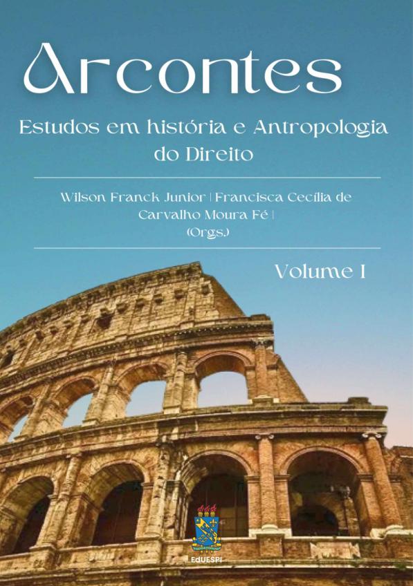 Capa para ARCONTES: estudos em História e Antropologia do Direito
