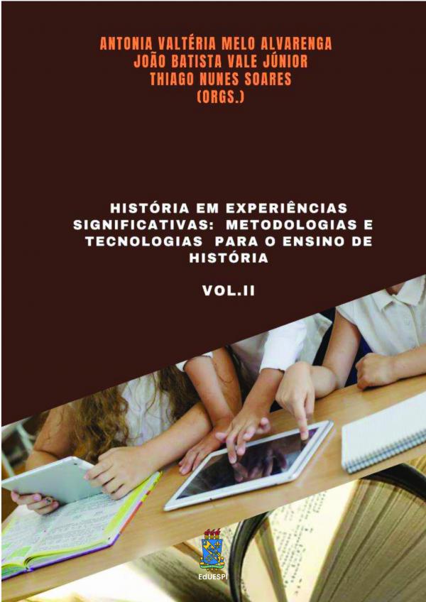 Capa para História em experiências significativas: metodologias e tecnologias para o Ensino de História. (vol. II)