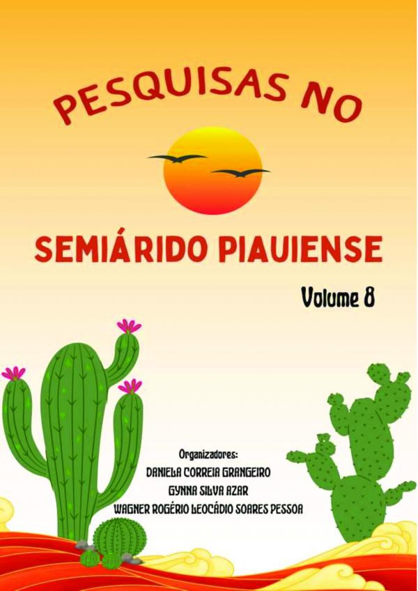 Capa para Pesquisas no Semiárido Piauiense : Volume 8 