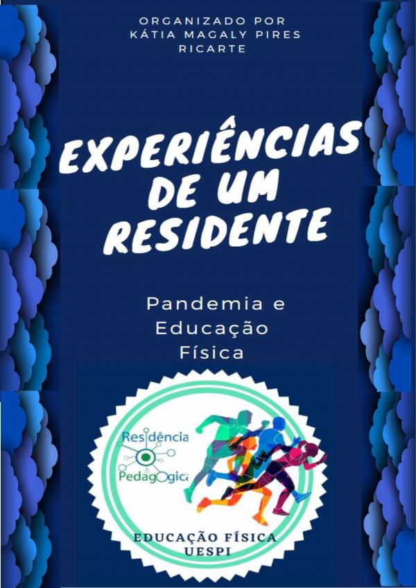 Capa para Experiências de um residente: pandemia e Educação Física