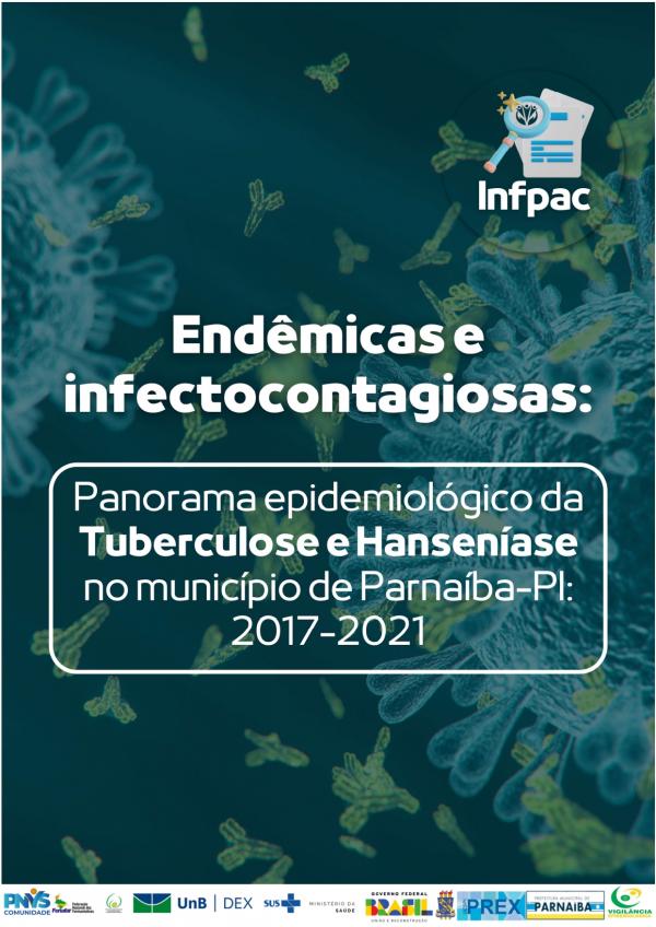 Capa para Endêmicas e Infectocontagiosas: panorama epidemiológico da tuberculose e hanseníase no município de Parnaíba-PI, 2017-2021