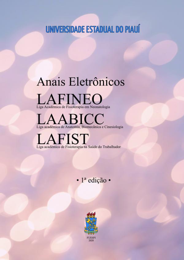 Capa para Anais Eletrônicos LAFINEO, LAABICC e LAFIST