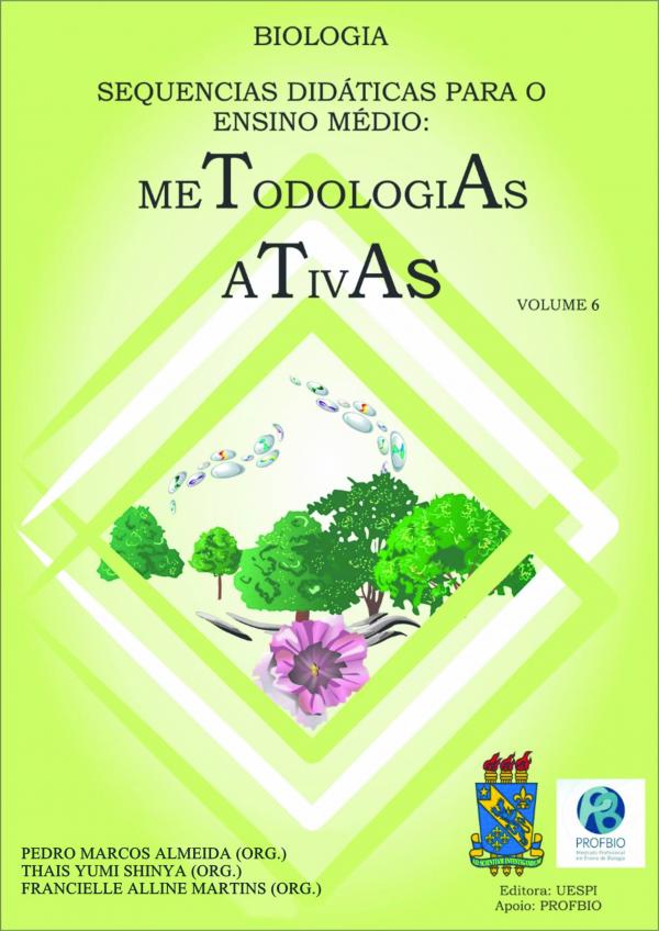 Capa para Sequências Didáticas Para o Ensino Médio: Metodologias Ativas (Volume 6) 