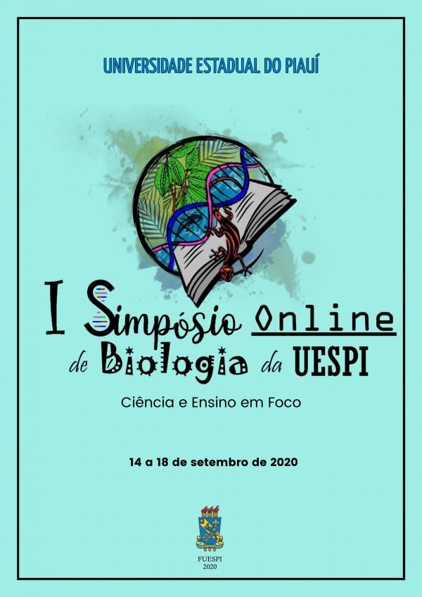 Capa para Anais do I Simpósio Online de Biologia da UESPI : Ciência e Ensino em foco