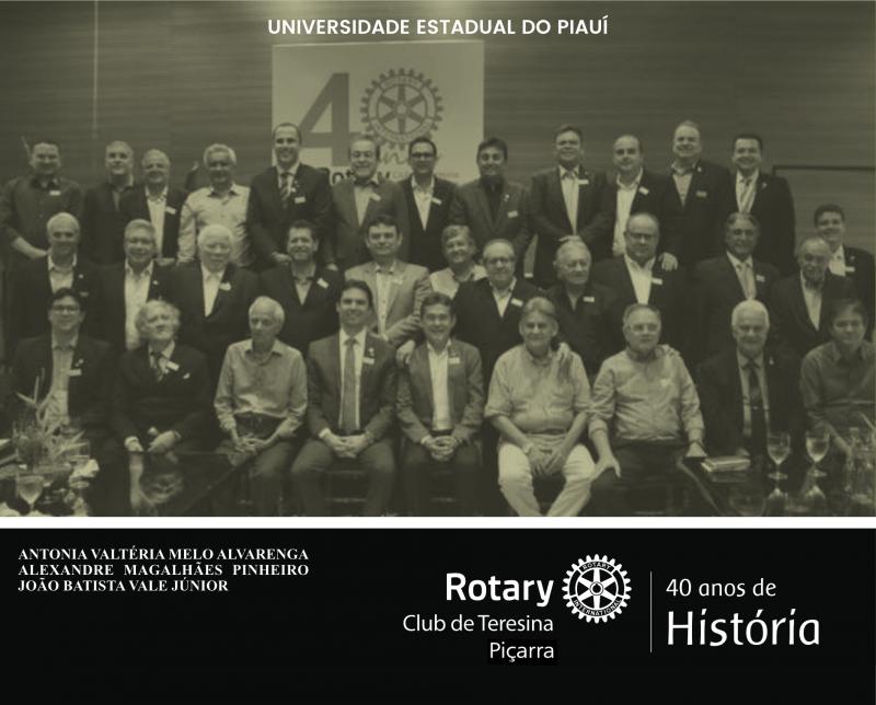 Capa para Rotary Club de Teresina Piçarra: 40 anos de História 
