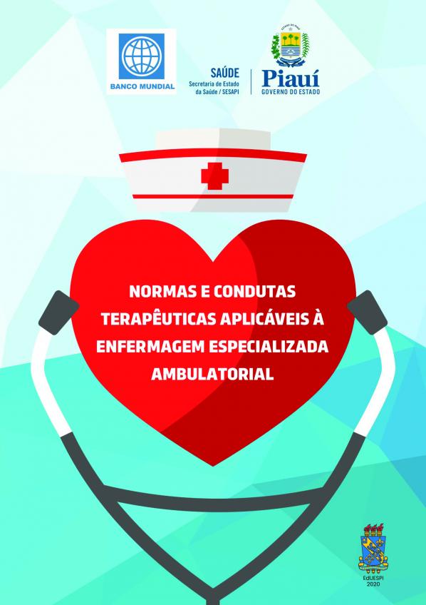 Capa para Normas e Condutas Terapêuticas Aplicáveis à Enfermagem Especializada Ambulatorial
