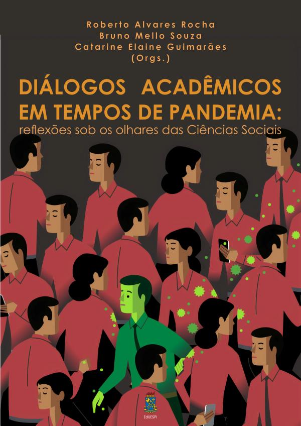 Capa para Diálogos acadêmicos em tempos de pandemia: reflexões sob os olhares das Ciências Sociais